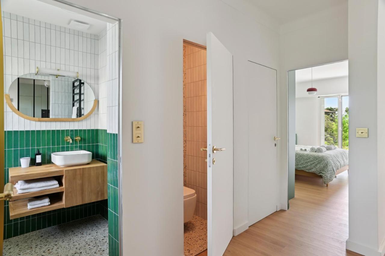 Designer Flat, Luxurious, Close From Palais, Terrasse, Private Garage, Air Conditoning Cannes Luaran gambar